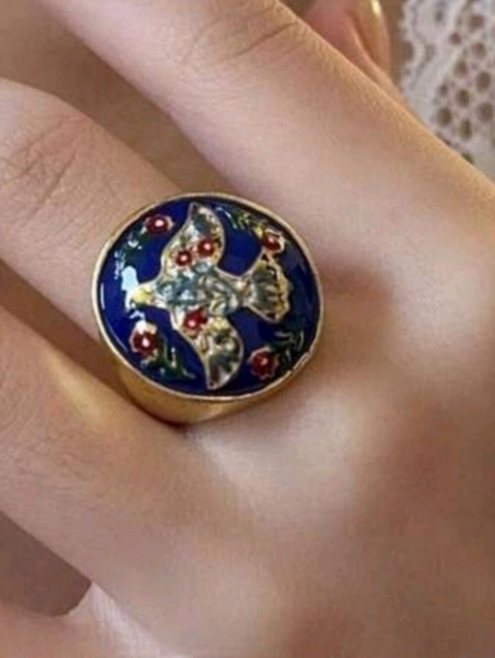 Zara bird ring; nwot - Picture 2 of 5